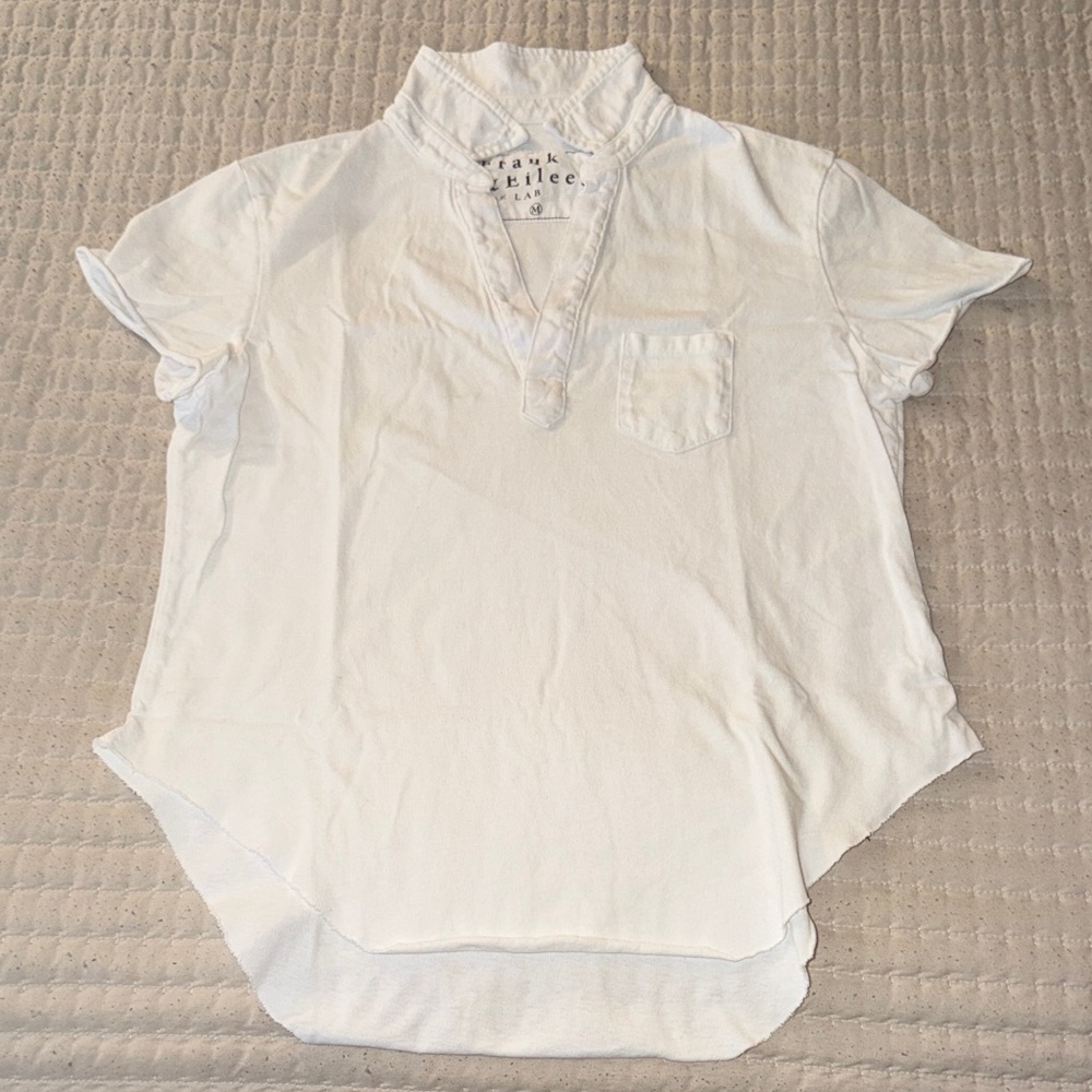 Frank & Eileen Women's Crisp White Button Down Shirt
